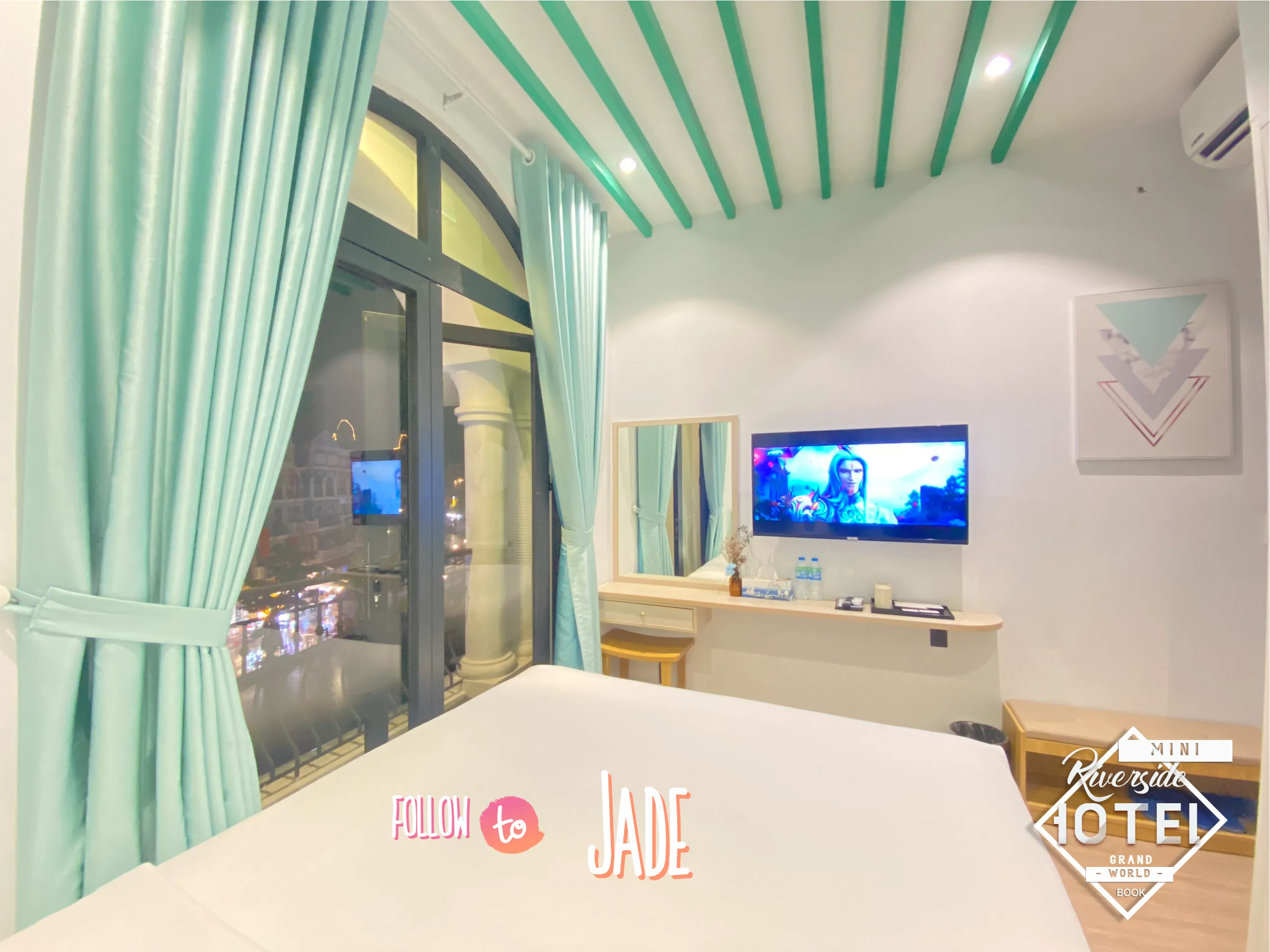 JADE 01 - PHÒNG DOUBLE BAN CÔNG