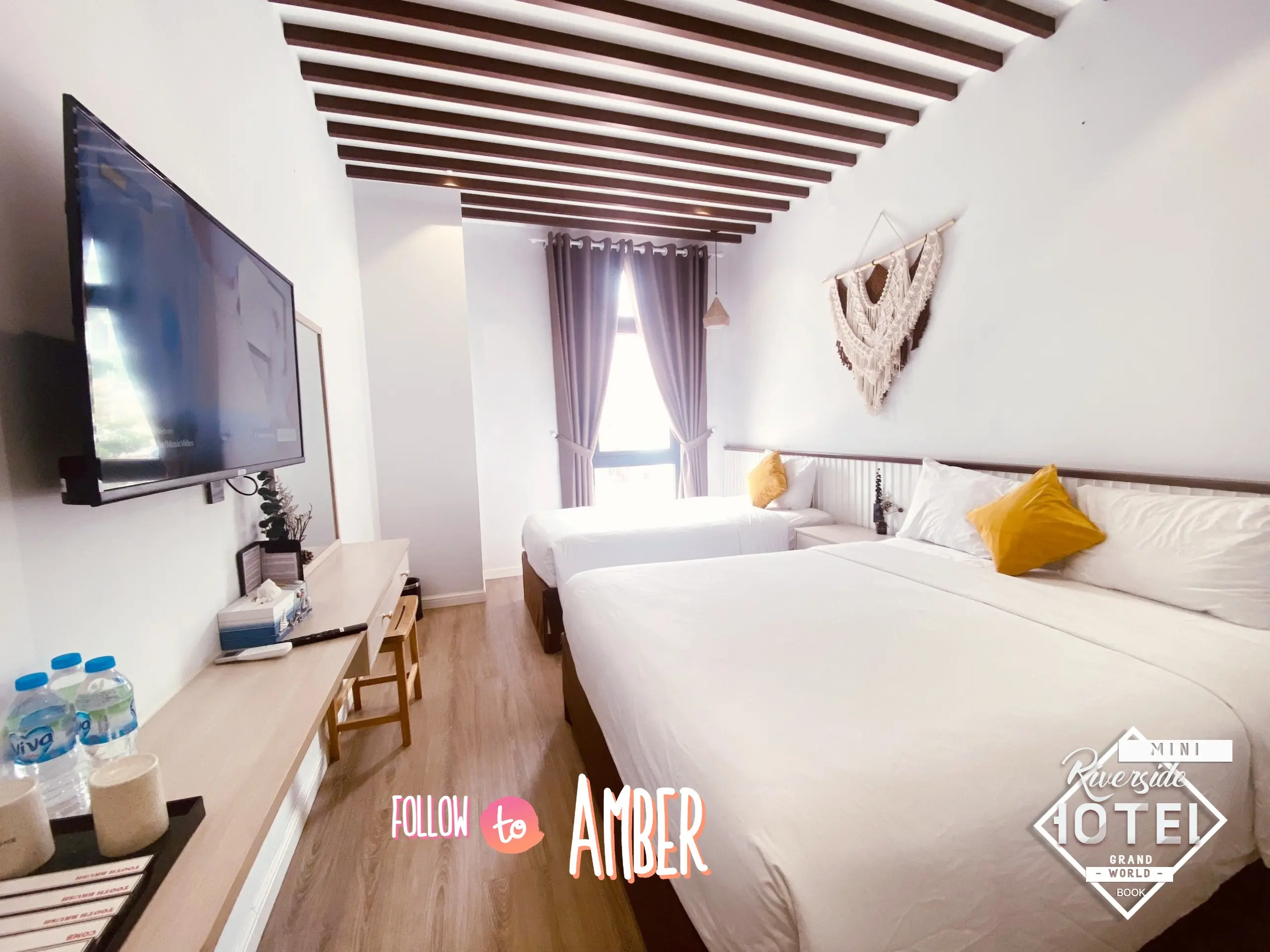 AMBER 02 - PHÒNG TRIPLE CỬA SỔ