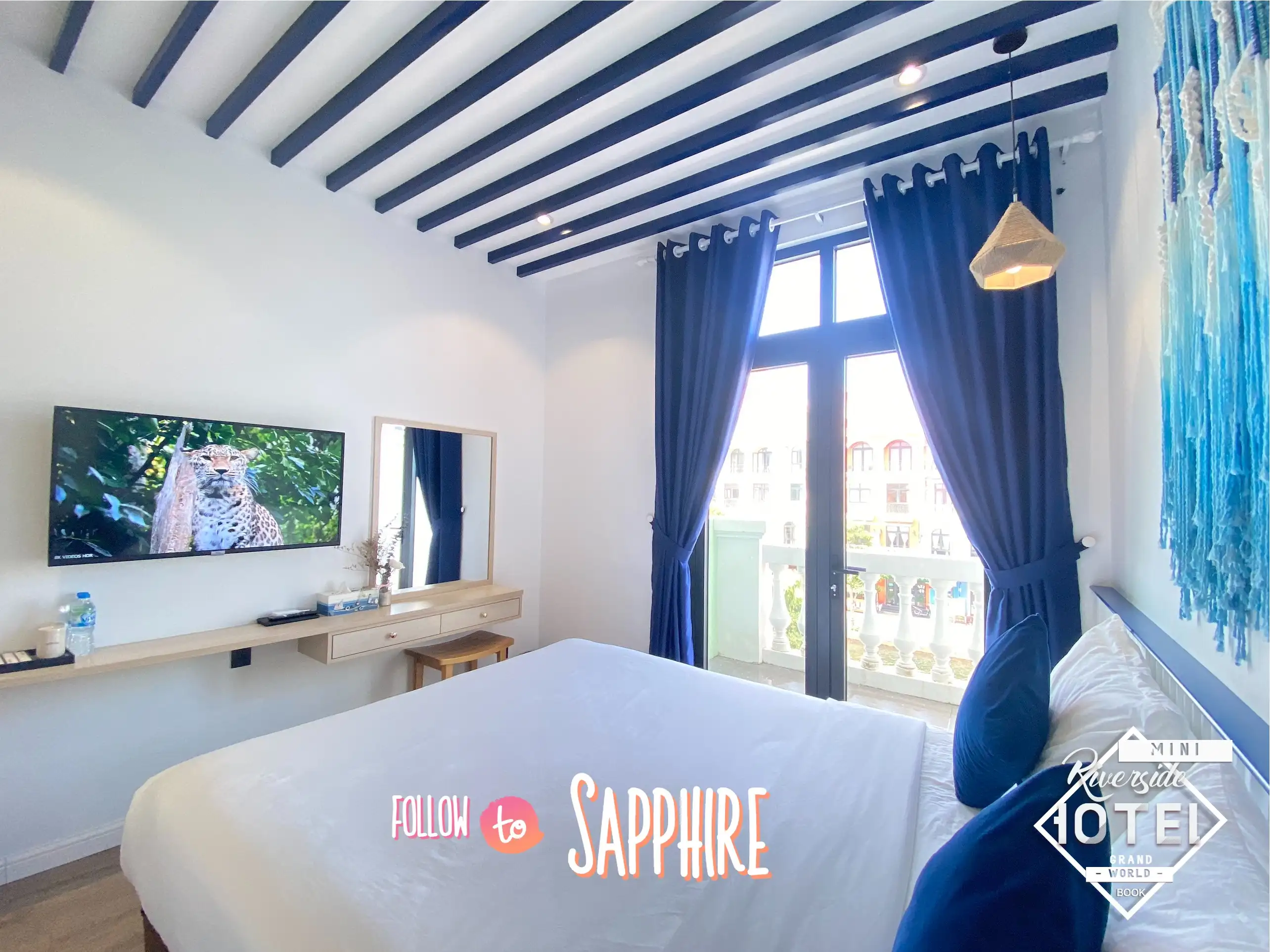 SAPPHIRE 02 - PHÒNG DOUBLE BAN CÔNG
