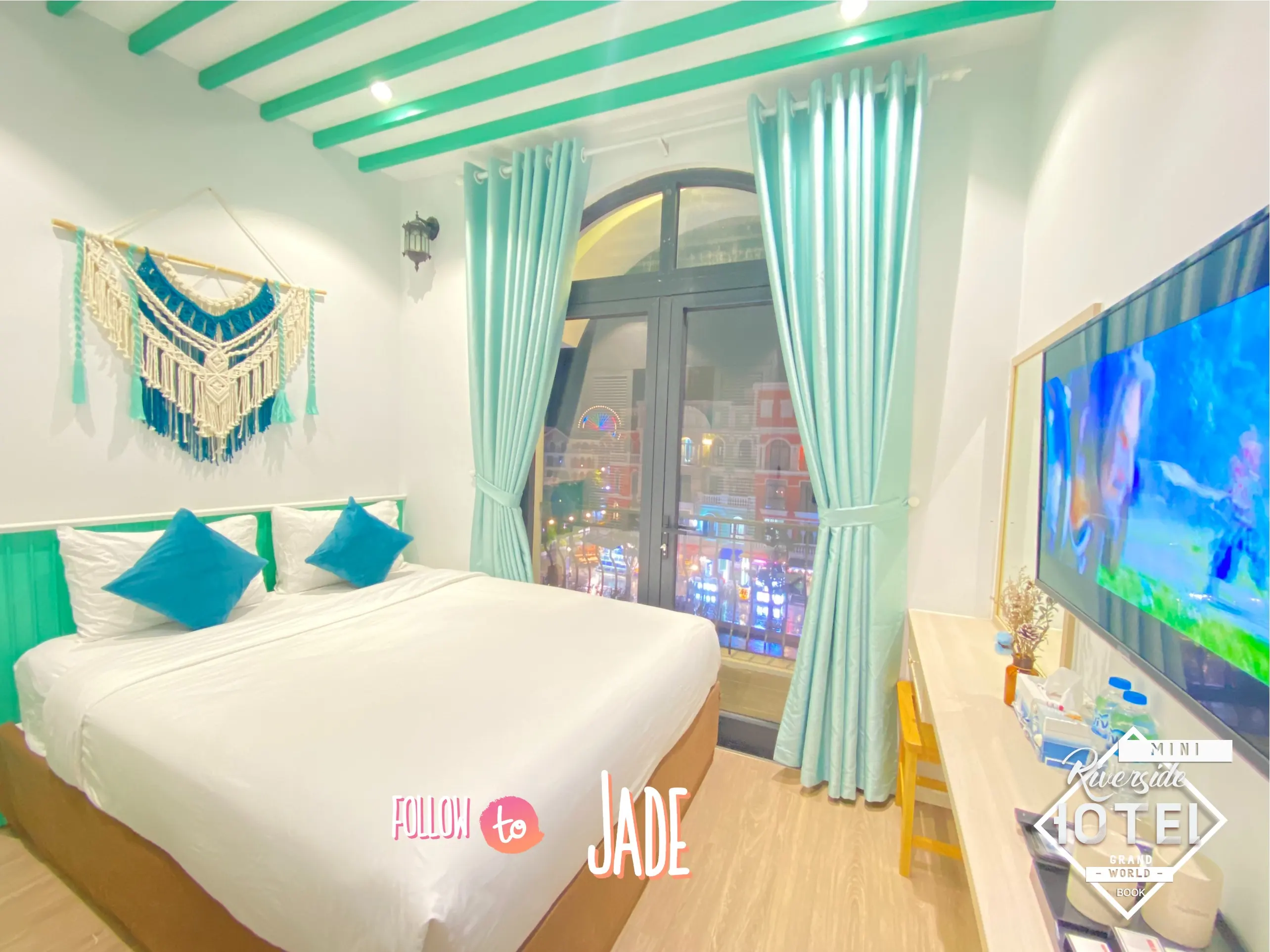 JADE 01 - PHÒNG DOUBLE BAN CÔNG