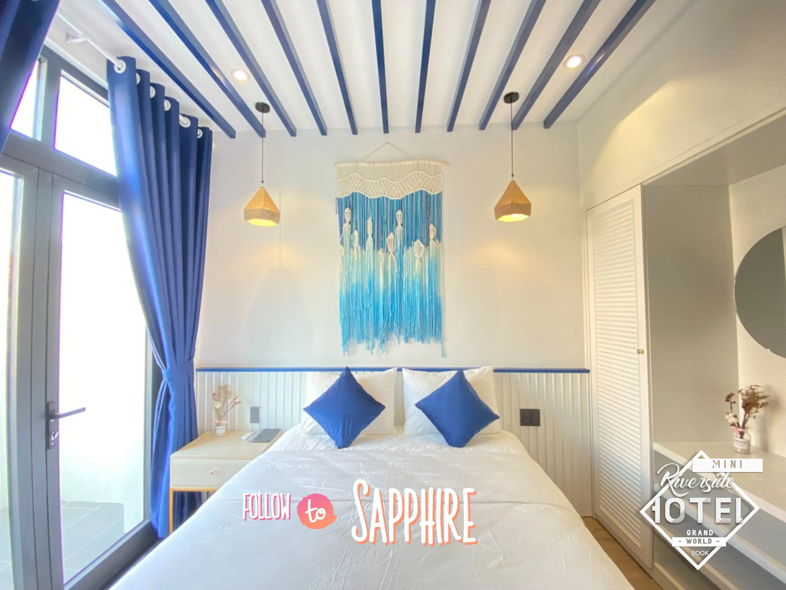 SAPPHIRE 02 - PHÒNG DOUBLE BAN CÔNG