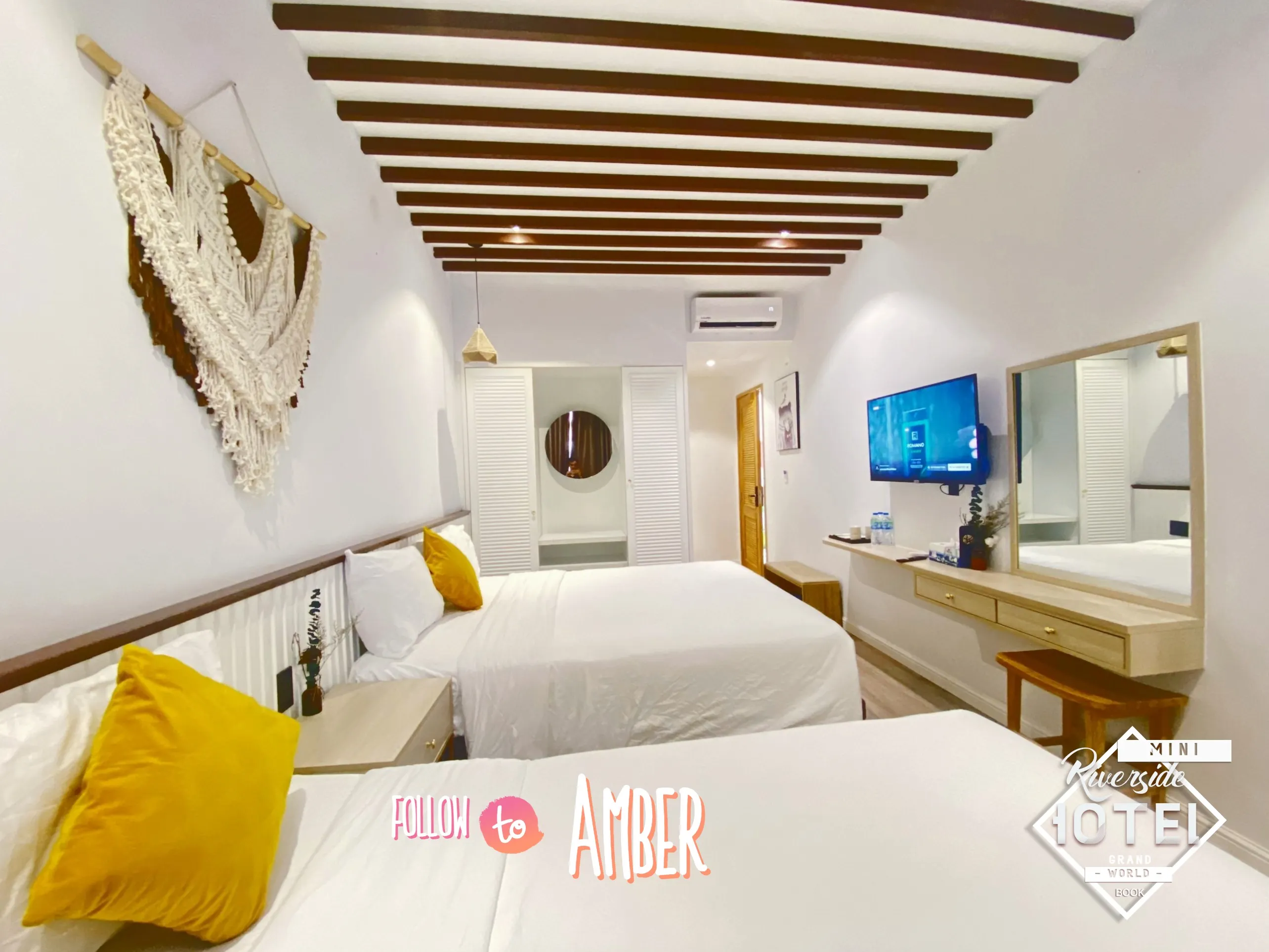 AMBER 02 - PHÒNG TRIPLE CỬA SỔ