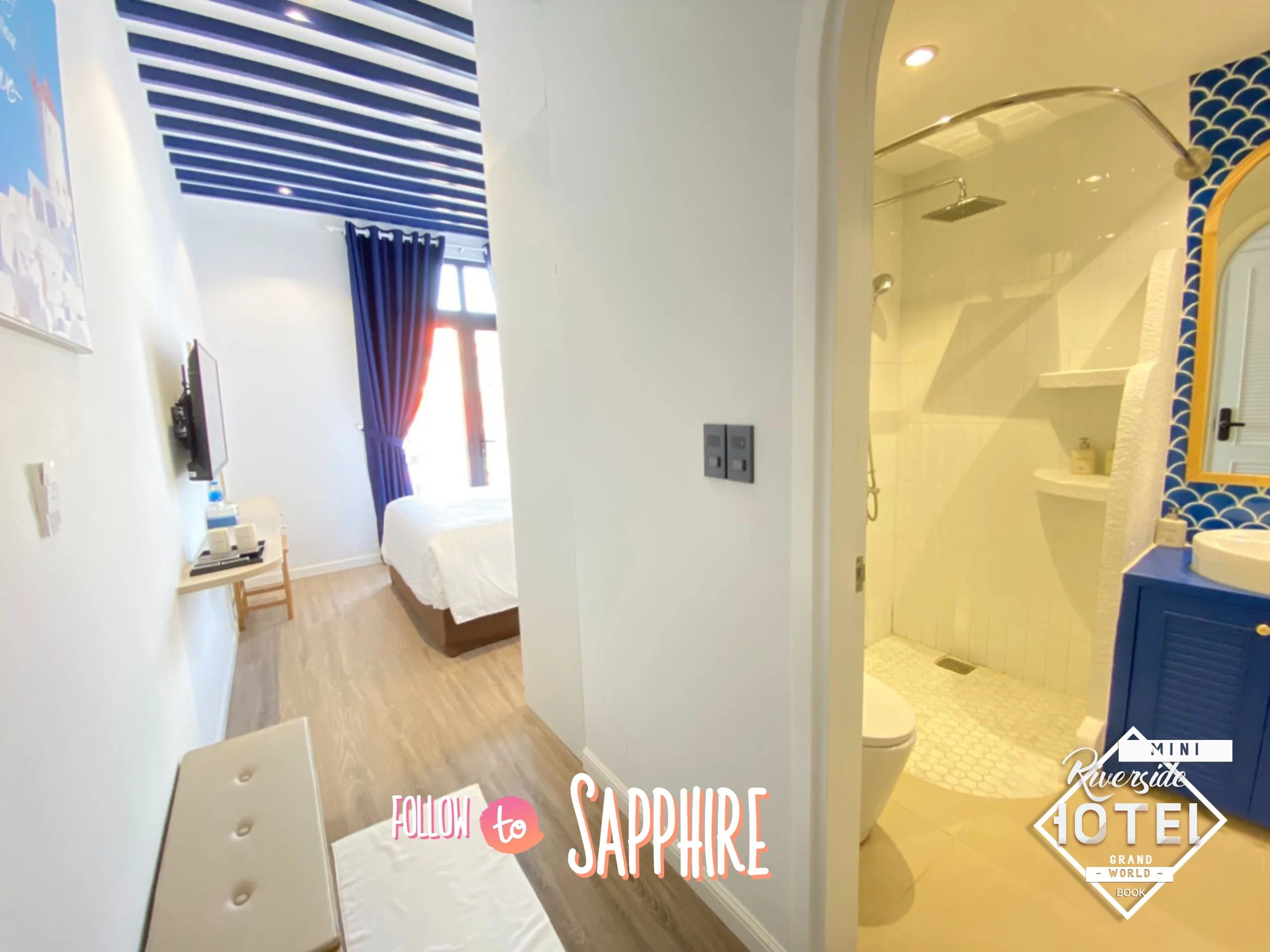 SAPPHIRE 02 - PHÒNG DOUBLE BAN CÔNG